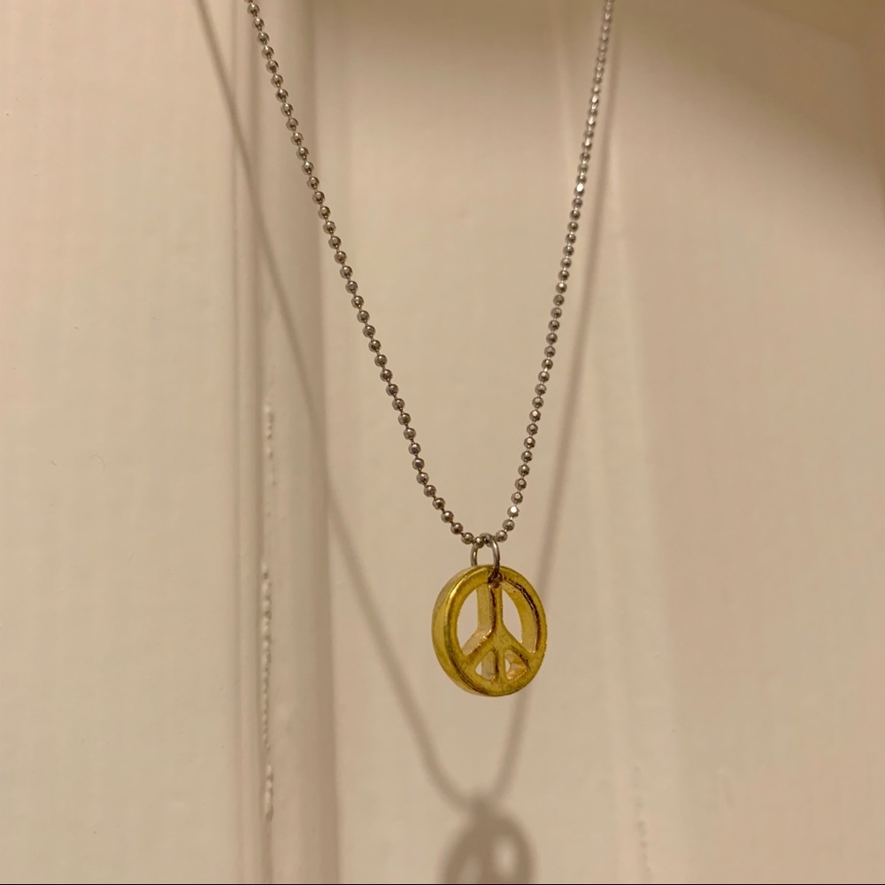 Justice peace necklace, 15-18 inches long - Picture 4 of 5